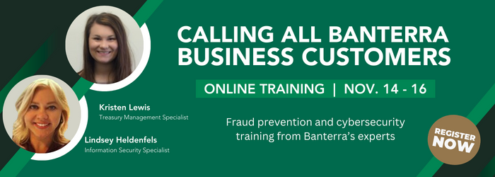 Join Us For An Online Training To Help Keep Your Business Secure