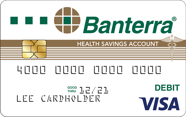 Banterra HSA Debit Card Artwork