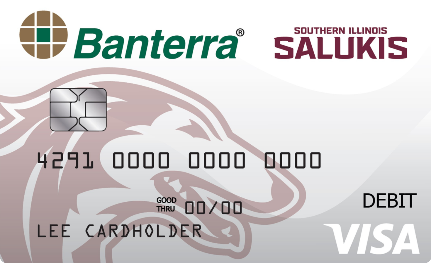 Banterra-SIU Saluki Visa Debit Card